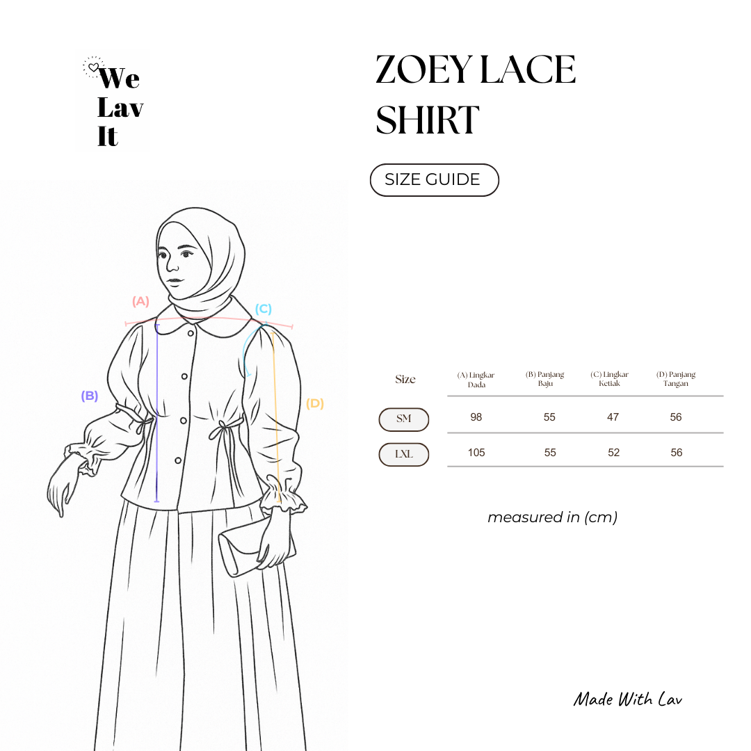 ZOEY LACE SHIRT