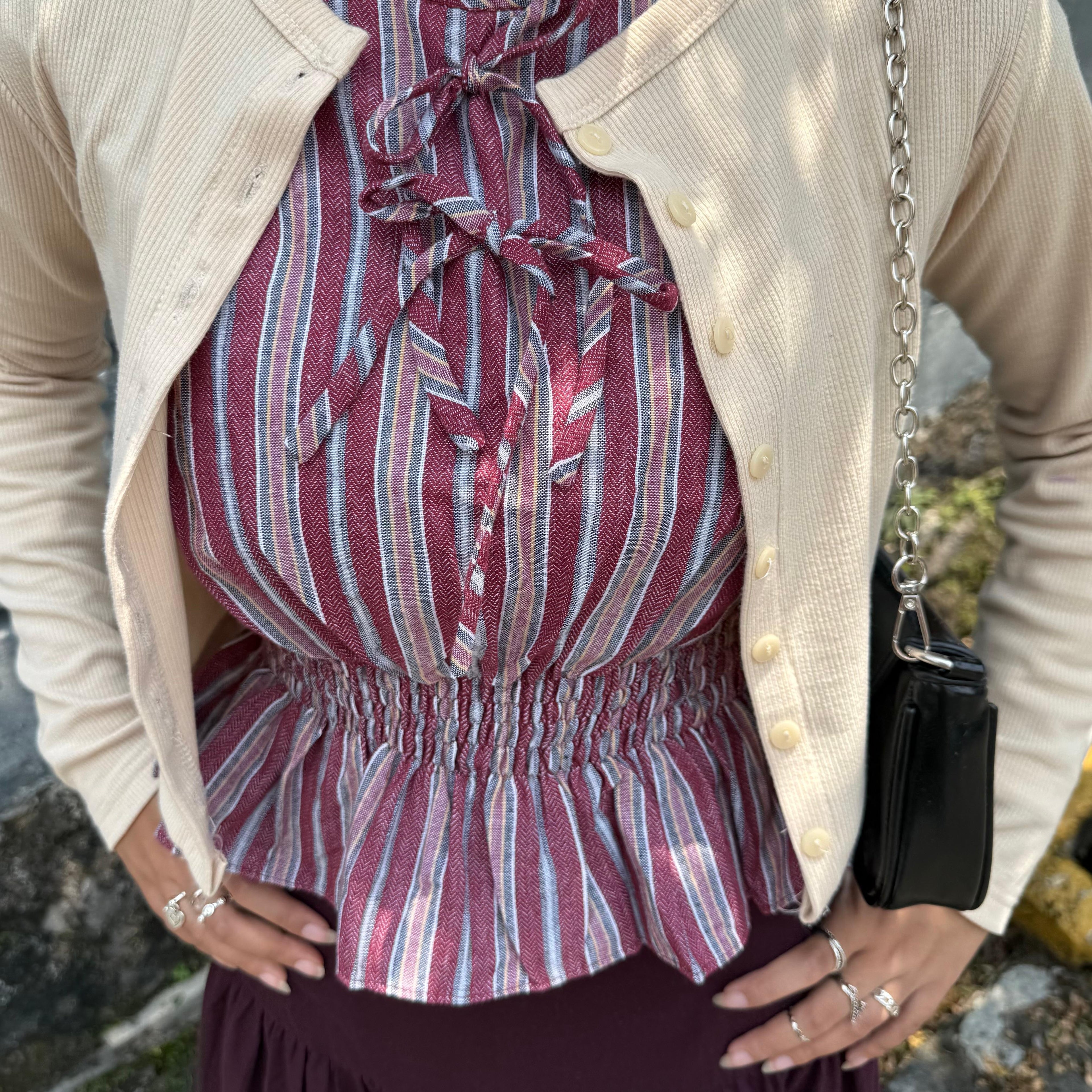 ELLE VEST INNER CROP