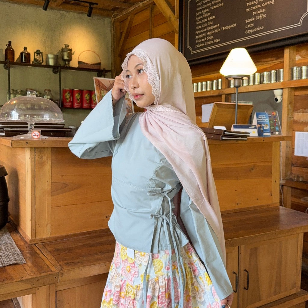 ZOEY COTTON KIMONO TOP