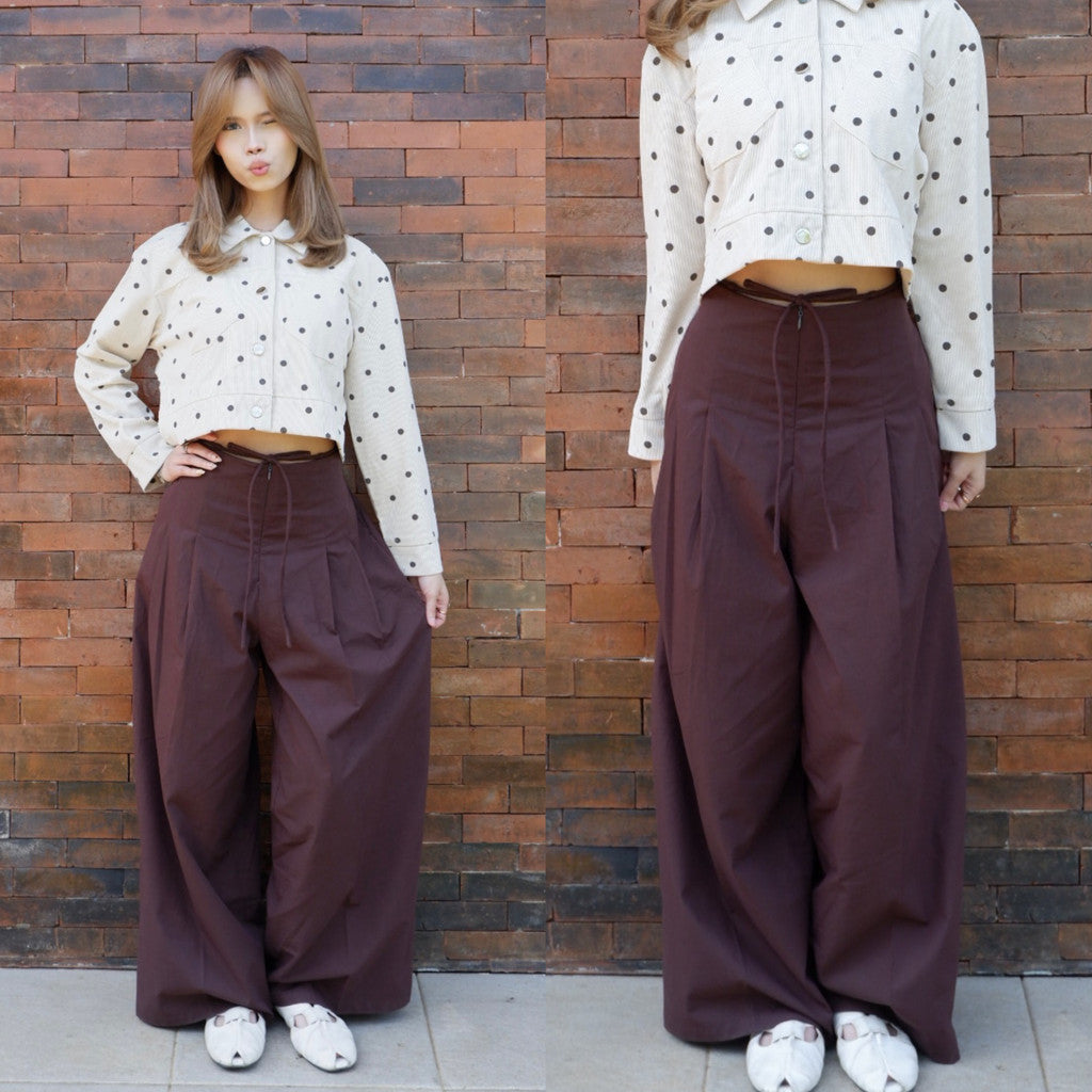 LUNA COTTON LOOSE PANTS