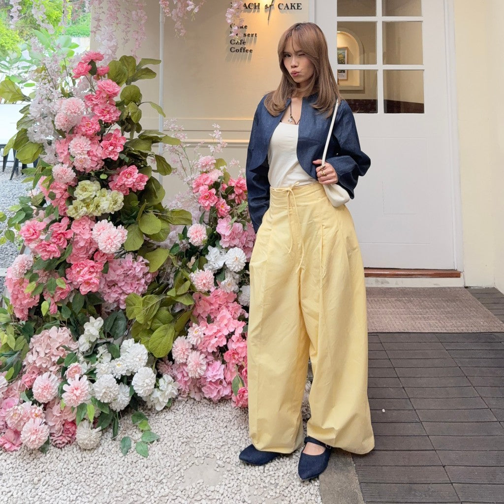 LUNA COTTON LOOSE PANTS