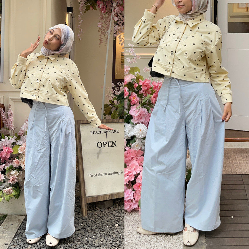 LUNA COTTON LOOSE PANTS