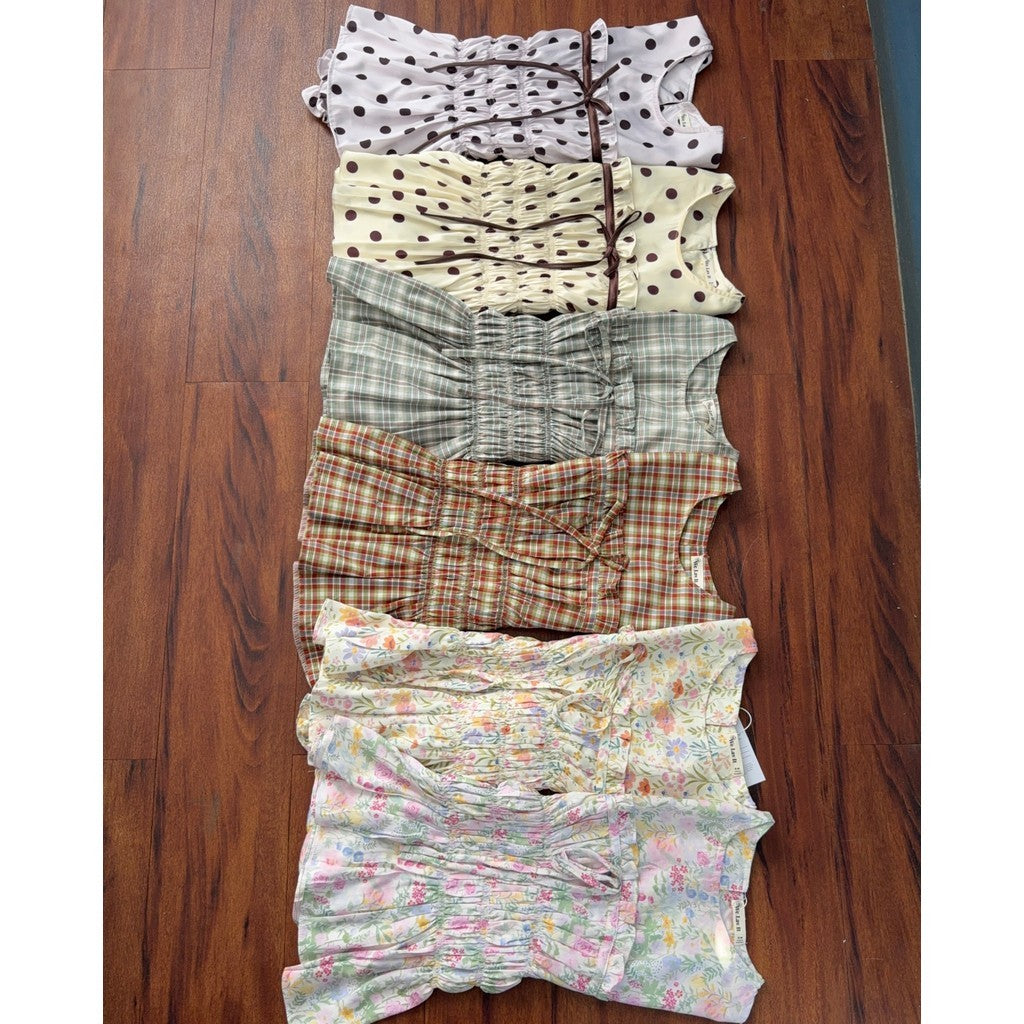 MILLY SMOCKED BLOUSE