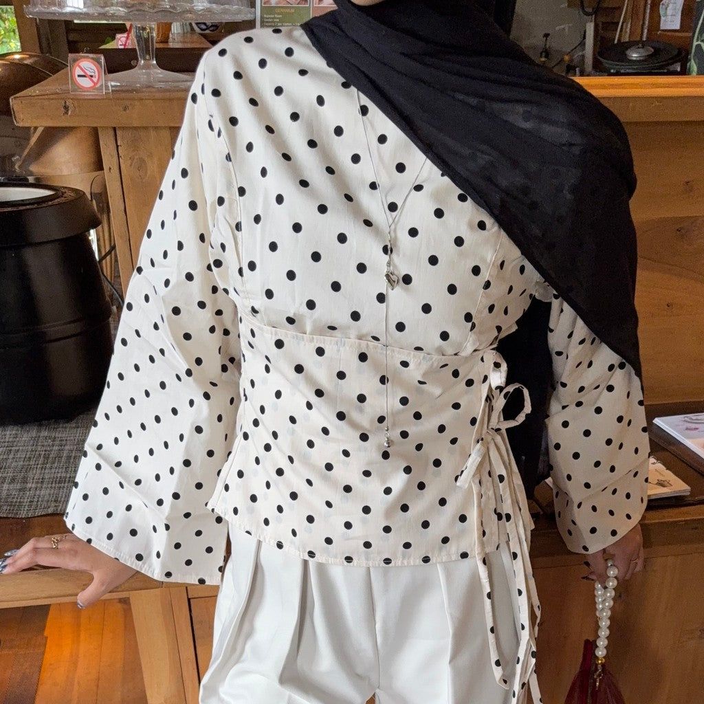 ZOEY POLKA KIMONO